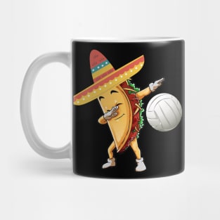 Dabbing volleyball taco dab Mug